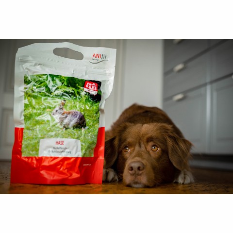 Cat Dog Accessories B.A.R.F. Easy Barf Rabbit (Hase) 300g 1 Piece -3- Anifit